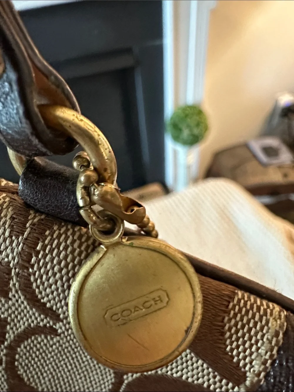 Coach pouch touch